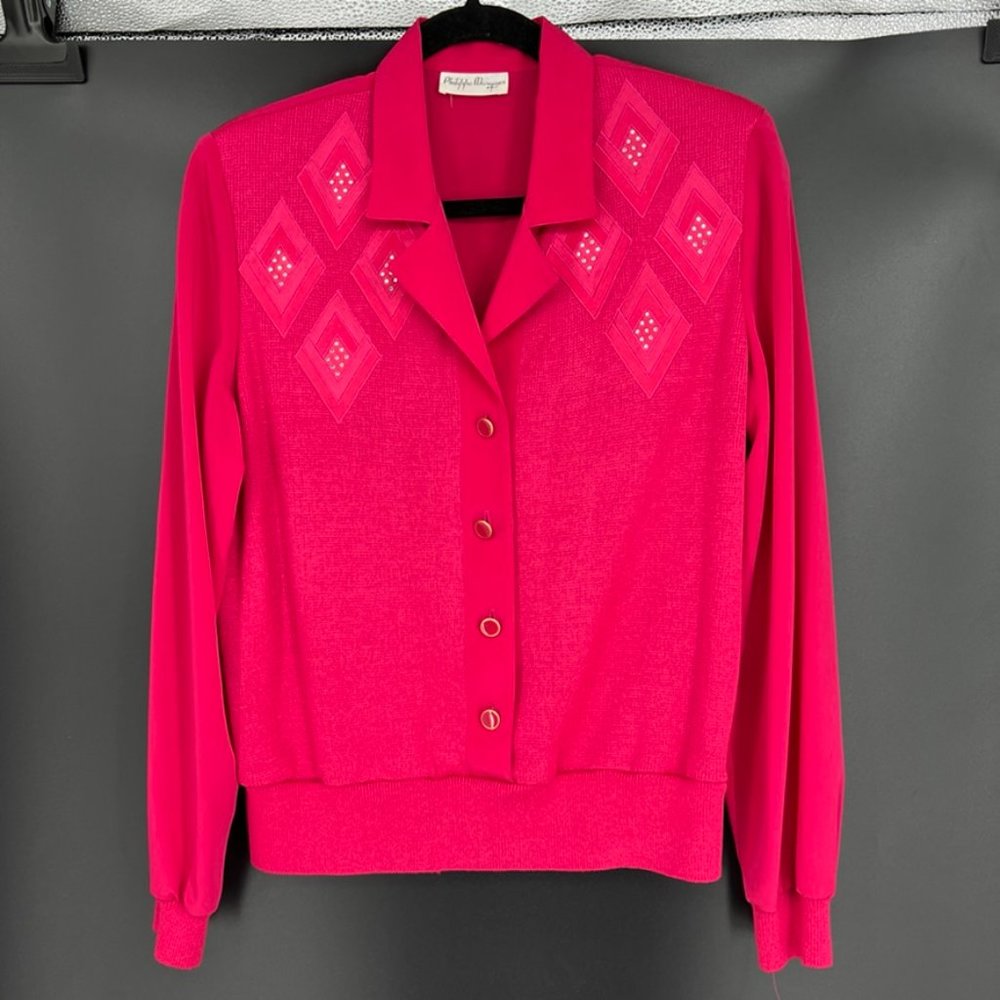 Philippe Marques Vintage top with shoulder pads